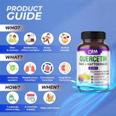 OEM Factory Quercetin NAC Nattokinase 8-in-1 Capsules With Bromelain Zinc Elderberry Turmeric Black Pepper Immune Booster Respiratory Support Lung Wellness Anti-Aging Circulatory Health Cognitive Function 150 Capsules,MY SHOP,OEM Factory Quercetin NAC Nattokinase 8-in-1 Capsules With Bromelain Zinc Elderberry Turmeric Black Pepper Immune Booster Respiratory Support Lung Wellness Anti-Aging Circulatory Health Cognitive Function 150 Capsules