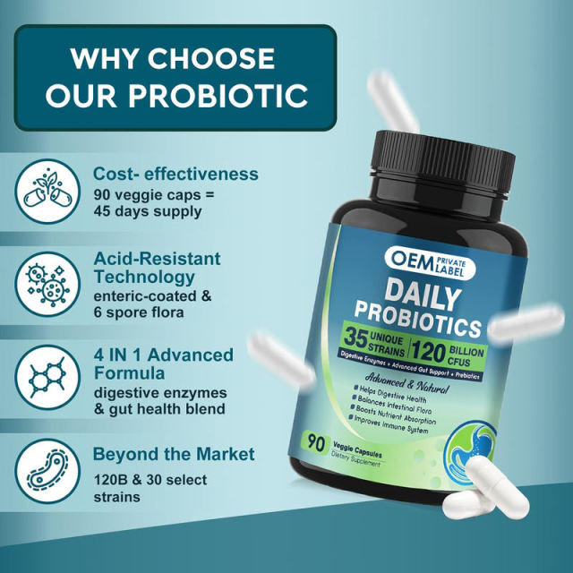 Private Label Manufacturer Complete Probiotic 120 Billion CFU 35 Strains Plus Digestive Enzymes Lipase Amylase Lactase Cellulase Papain Advanced Gut Support L-Glutamine Betaine Ginger Slippery Elm Peppermint Organic Prebiotics 90 Veggie Capsules,MY SHOP,Private Label Manufacturer Complete Probiotic 120 Billion CFU 35 Strains Plus Digestive Enzymes Lipase Amylase Lactase Cellulase Papain Advanced Gut Support L-Glutamine Betaine Ginger Slippery Elm Peppermint Organic Prebiotics 90 Veggie Capsules