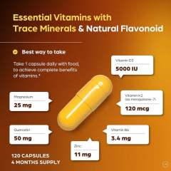 Wholesale OEM Vitamin D3 K2 Complex 5000IU D3 120mcg K2 Quercetin B6 Zinc Magnesium Practitioner Formulated Third Party Lab Tested Gluten Dairy Free Supports Immune Bone Cardiovascular Health 120 Capsules,MY SHOP,Wholesale OEM Vitamin D3 K2 Complex 5000IU D3 120mcg K2 Quercetin B6 Zinc Magnesium Practitioner Formulated Third Party Lab Tested Gluten Dairy Free Supports Immune Bone Cardiovascular Health 120 Capsules