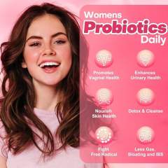 OEM Factory Probiotics For Women 100 Billion CFU 10 Vaginal Strains L acidophilus rhamnosus reuteri plantarum gasseri crispatus B lactis bifidum infantis longum Prebiotic Fiber D-Mannose Cranberry Vitamin C Digestive Enzymes Immune Support 90 Capsules,MY SHOP,OEM Factory Probiotics For Women 100 Billion CFU 10 Vaginal Strains L acidophilus rhamnosus reuteri plantarum gasseri crispatus B lactis bifidum infantis longum Prebiotic Fiber D-Mannose Cranberry Vitamin C Digestive Enzymes Immune Support 90 Capsules
