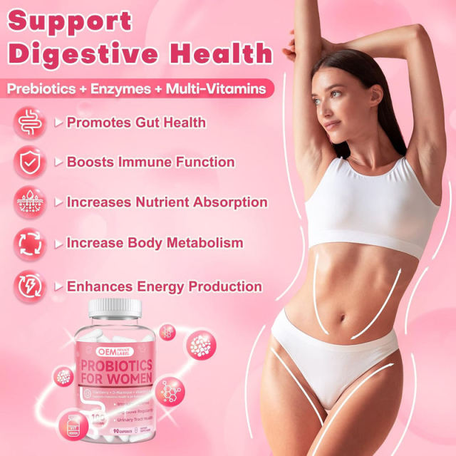 OEM Factory Probiotics For Women 100 Billion CFU 10 Vaginal Strains L acidophilus rhamnosus reuteri plantarum gasseri crispatus B lactis bifidum infantis longum Prebiotic Fiber D-Mannose Cranberry Vitamin C Digestive Enzymes Immune Support 90 Capsules,MY SHOP,OEM Factory Probiotics For Women 100 Billion CFU 10 Vaginal Strains L acidophilus rhamnosus reuteri plantarum gasseri crispatus B lactis bifidum infantis longum Prebiotic Fiber D-Mannose Cranberry Vitamin C Digestive Enzymes Immune Support 90 Capsules
