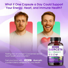 OEM Factory 7-in-1 Quercetin Formula 700mg With Bromelain 100mg Ashwagandha 150mg Zinc Vitamin C Green Tea Black Pepper 3x Higher Absorption Energy Strength Cardiovascular Immune Support 60 Capsules,MY SHOP,OEM Factory 7-in-1 Quercetin Formula 700mg With Bromelain 100mg Ashwagandha 150mg Zinc Vitamin C Green Tea Black Pepper 3x Higher Absorption Energy Strength Cardiovascular Immune Support 60 Capsules