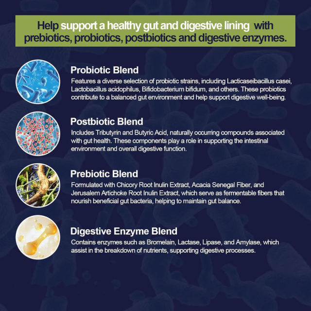 OEM Factory Complete Gut Health Capsules 80 Billion Probiotics Prebiotics Postbiotics Digestive Enzymes L-Glutamine Berberine Cinnamon Garlic Aloe Vera Zinc L-Carnosine Magnesium N-Acetyl-D-Glucosamine Peppermint Fenugreek Ginger Artichoke 120 Capsules,MY SHOP,OEM Factory Complete Gut Health Capsules 80 Billion Probiotics Prebiotics Postbiotics Digestive Enzymes L-Glutamine Berberine Cinnamon Garlic Aloe Vera Zinc L-Carnosine Magnesium N-Acetyl-D-Glucosamine Peppermint Fenugreek Ginger Artichoke 120 Capsules