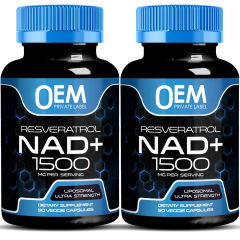 OEM Factory Private Label Liposomal NAD+ Resveratrol Capsules 1200mg NAD+ 300mg Resveratrol 98% Pure Trans-Resveratrol Energy Production Anti-Aging Cellular Health 90 Veggie Capsules,MY SHOP,OEM Factory Private Label Liposomal NAD+ Resveratrol Capsules 1200mg NAD+ 300mg Resveratrol 98% Pure Trans-Resveratrol Energy Production Anti-Aging Cellular Health 90 Veggie Capsules