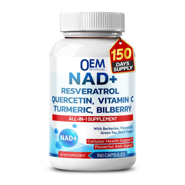 OEM Factory Private Label All-in-1 NAD+ Resveratrol Capsules 9,150mg Complex With Quercetin Turmeric Berberine Bilberry Green Tea Vitamin C D3 Black Pepper Cellular Health Anti-Aging 150 Capsules 150 Day Supply,MY SHOP,OEM Factory Private Label All-in-1 NAD+ Resveratrol Capsules 9,150mg Complex With Quercetin Turmeric Berberine Bilberry Green Tea Vitamin C D3 Black Pepper Cellular Health Anti-Aging 150 Capsules 150 Day Supply