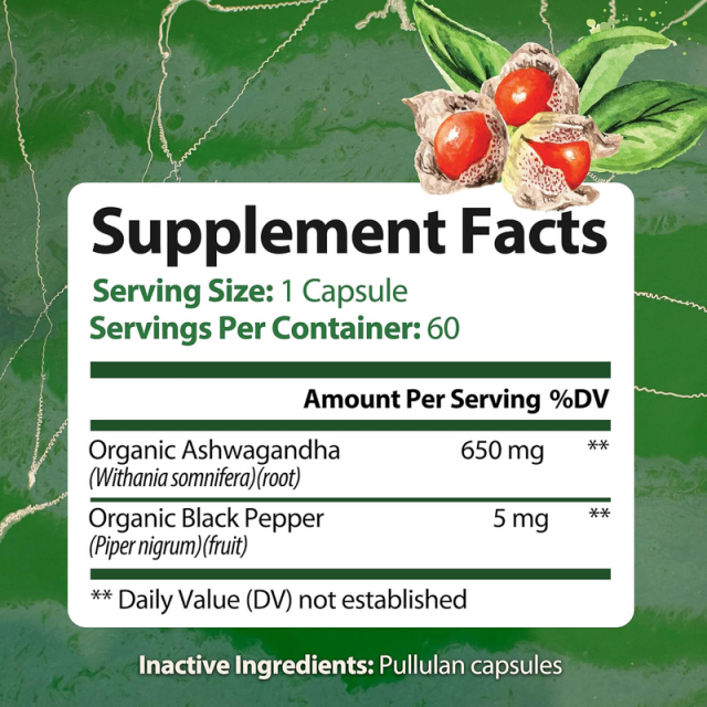Private Label Manufacturer Organic Ashwagandha Supplement With Black Pepper 650mg Per Serving Natural Stress Relief Mood Support Energy Enhancement Non-GMO 60 Capsules Bulk OEM,MY SHOP,Private Label Manufacturer Organic Ashwagandha Supplement With Black Pepper 650mg Per Serving Natural Stress Relief Mood Support Energy Enhancement Non-GMO 60 Capsules Bulk OEM
