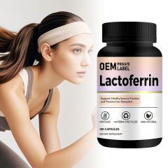 Private Label Manufacturer Pure Lactoferrin Supplement Capsules Immune Support Iron Absorption Natural Non-GMO 120 Count Bulk Wholesale OEM Service,MY SHOP,Private Label Manufacturer Pure Lactoferrin Supplement Capsules Immune Support Iron Absorption Natural Non-GMO 120 Count Bulk Wholesale OEM Service