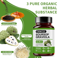 Private Label Manufacturer Organic 12-Herb Fusion Soursop Bitters 5000mg Black Seed Oil 4000mg Sea Moss Ashwagandha Turmeric Moringa Burdock Goat Weed Tamarind Hibiscus Garlic Bay Leaves Natural Defense 90 Capsules,MY SHOP,Private Label Manufacturer Organic 12-Herb Fusion Soursop Bitters 5000mg Black Seed Oil 4000mg Sea Moss Ashwagandha Turmeric Moringa Burdock Goat Weed Tamarind Hibiscus Garlic Bay Leaves Natural Defense 90 Capsules