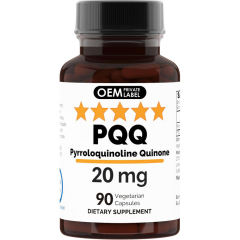 OEM Factory Private Label PQQ Capsules 20mg Pyrroloquinoline Quinone Per Serving Mitochondrial Biogenesis Cellular Energy Cognitive Function Brain Health Neuroprotection 90 Vegetarian Capsules,MY SHOP,OEM Factory Private Label PQQ Capsules 20mg Pyrroloquinoline Quinone Per Serving Mitochondrial Biogenesis Cellular Energy Cognitive Function Brain Health Neuroprotection 90 Vegetarian Capsules