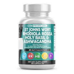OEM Factory Private Label St John's Wort Rhodiola Capsules 1000mg St John's Wort 10:1 1000mg Rhodiola 20:1 200mg Ashwagandha 30:1 100mg Holy Basil 30:1 Vitamin C 45mg Iron 4mg Black Pepper 5mg Mood Stress Energy Support 90 Capsules,MY SHOP,OEM Factory Private Label St John's Wort Rhodiola Capsules 1000mg St John's Wort 10:1 1000mg Rhodiola 20:1 200mg Ashwagandha 30:1 100mg Holy Basil 30:1 Vitamin C 45mg Iron 4mg Black Pepper 5mg Mood Stress Energy Support 90 Capsules