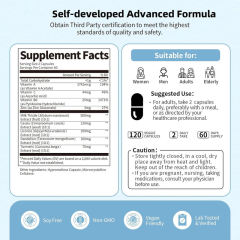 OEM Factory Private Label Liver Cleanse Detox Capsules 500mg Milk Thistle 10:1 With Turmeric Dandelion Licorice Cassia Vitamin A C B6 Zinc Supports Liver Detox Repair Digestive Immune Health 120 Capsules 60 Day Supply,MY SHOP,OEM Factory Private Label Liver Cleanse Detox Capsules 500mg Milk Thistle 10:1 With Turmeric Dandelion Licorice Cassia Vitamin A C B6 Zinc Supports Liver Detox Repair Digestive Immune Health 120 Capsules 60 Day Supply