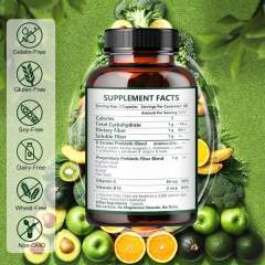 OEM Factory Private Label Probiotics Plus Prebiotics Fiber Capsules 60 Billion CFUs With 1g Fiber Per Serving Promotes Digestive Health Restores Regularity Boosts Immune System GMP Certified 120 Capsules,MY SHOP,OEM Factory Private Label Probiotics Plus Prebiotics Fiber Capsules 60 Billion CFUs With 1g Fiber Per Serving Promotes Digestive Health Restores Regularity Boosts Immune System GMP Certified 120 Capsules