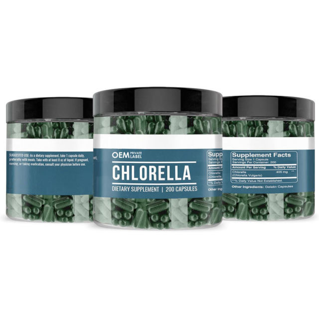 OEM Factory Private Label Chlorella Capsules 405mg Per Serving Chlorella Vulgaris Green Algae Nutrient Dense Superfood Supports Cellular Health Natural Detoxification 200 Capsules,MY SHOP,OEM Factory Private Label Chlorella Capsules 405mg Per Serving Chlorella Vulgaris Green Algae Nutrient Dense Superfood Supports Cellular Health Natural Detoxification 200 Capsules