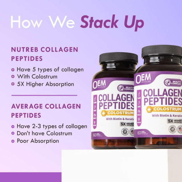 OEM Factory Private Label Beauty Complex Capsules Multi Collagen Peptides 500mg Bovine Colostrum 500mg Biotin 1000mcg Keratin 50mg BioPerine 5mg 5x Higher Absorption Hair Skin Nails Immune Support 60 Veggie Capsules,MY SHOP,OEM Factory Private Label Beauty Complex Capsules Multi Collagen Peptides 500mg Bovine Colostrum 500mg Biotin 1000mcg Keratin 50mg BioPerine 5mg 5x Higher Absorption Hair Skin Nails Immune Support 60 Veggie Capsules