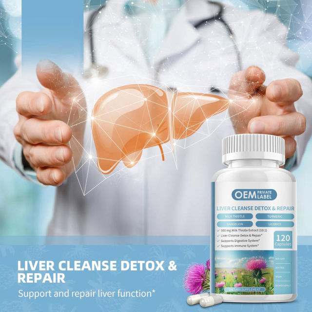 OEM Factory Private Label Liver Cleanse Detox Capsules 500mg Milk Thistle 10:1 With Turmeric Dandelion Licorice Cassia Vitamin A C B6 Zinc Supports Liver Detox Repair Digestive Immune Health 120 Capsules 60 Day Supply,MY SHOP,OEM Factory Private Label Liver Cleanse Detox Capsules 500mg Milk Thistle 10:1 With Turmeric Dandelion Licorice Cassia Vitamin A C B6 Zinc Supports Liver Detox Repair Digestive Immune Health 120 Capsules 60 Day Supply