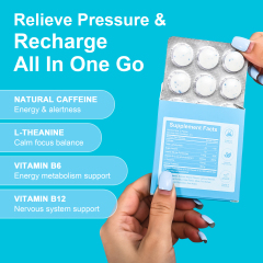 OEM L-Theanine & B-Vitamin Tablets Manufacturer | Energy & Focus with Natural Caffeine | Peppermint | 54 Tablets | Private Label,MY SHOP,OEM L-Theanine & B-Vitamin Tablets Manufacturer | Energy & Focus with Natural Caffeine | Peppermint | 54 Tablets | Private Label