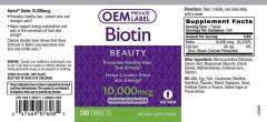 OEM Factory Private Label Biotin Tablets 10,000mcg Maximum Strength Per Serving Promotes Healthy Hair Skin Nails Helps Convert Food Into Energy Vegetarian Formula Free From Common Allergens 200 Tablets,MY SHOP,OEM Factory Private Label Biotin Tablets 10,000mcg Maximum Strength Per Serving Promotes Healthy Hair Skin Nails Helps Convert Food Into Energy Vegetarian Formula Free From Common Allergens 200 Tablets