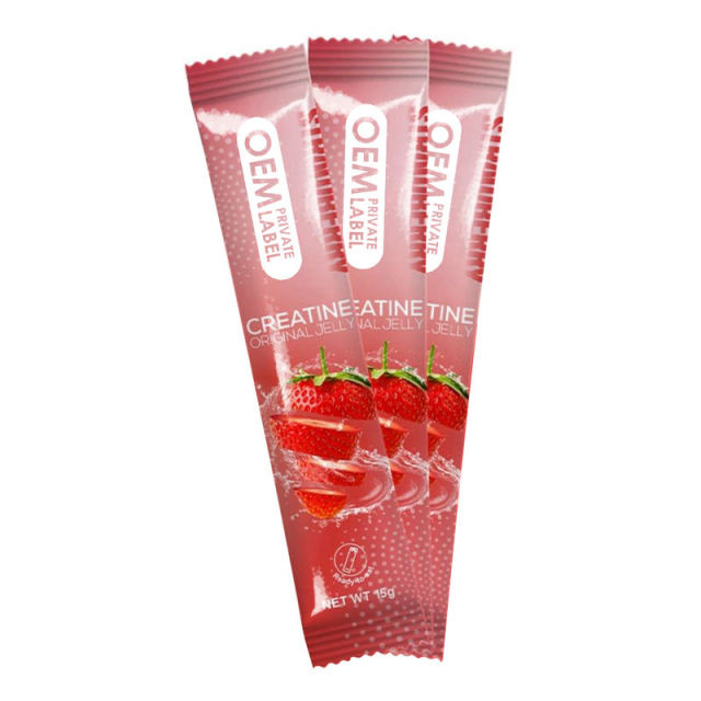 OEM Factory Private Label Creatine Original Jelly Strawberry Flavor All-in-One Solution Supports Focus Memory Lean Muscle Growth Cognitive Function Muscle Recovery Repair 15g x 7 Pieces,MY SHOP,OEM Factory Private Label Creatine Original Jelly Strawberry Flavor All-in-One Solution Supports Focus Memory Lean Muscle Growth Cognitive Function Muscle Recovery Repair 15g x 7 Pieces