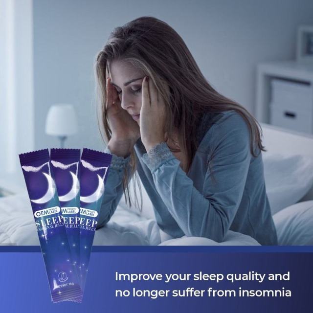 Private Label Manufacturer Sleep Jelly Sticks Herbal Formula Promotes Relaxation Reduces Stress Relieves Nervousness Supports Restful Sleep Improved Morning Mood 7 Stick Packs 15g Each,MY SHOP,Private Label Manufacturer Sleep Jelly Sticks Herbal Formula Promotes Relaxation Reduces Stress Relieves Nervousness Supports Restful Sleep Improved Morning Mood 7 Stick Packs 15g Each
