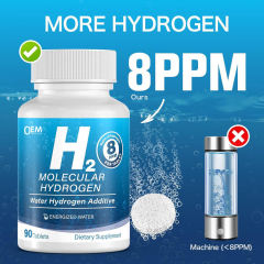 OEM Factory Private Label Molecular Hydrogen Tablets 8 PPM Hydrogen Per Tablet Water Hydrogen Additive Creates Energized Water Supports Cellular Health Restores Youthfulness Gluten Free GMO Free Soy Free 90 Tablets,MY SHOP,OEM Factory Private Label Molecular Hydrogen Tablets 8 PPM Hydrogen Per Tablet Water Hydrogen Additive Creates Energized Water Supports Cellular Health Restores Youthfulness Gluten Free GMO Free Soy Free 90 Tablets