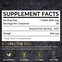 OEM/ODM 100% Natural Shilajit Tablets with Fulvic Acid & Trace Minerals,MY SHOP,OEM/ODM 100% Natural Shilajit Tablets with Fulvic Acid & Trace Minerals