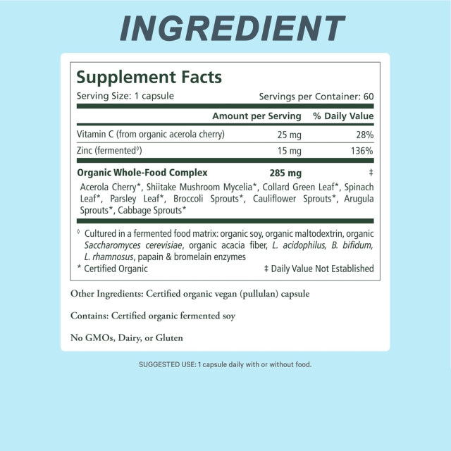 OEM/ODM Vegan Organic Immune Capsules with Whole Foods & Mushrooms,MY SHOP,OEM/ODM Vegan Organic Immune Capsules with Whole Foods & Mushrooms