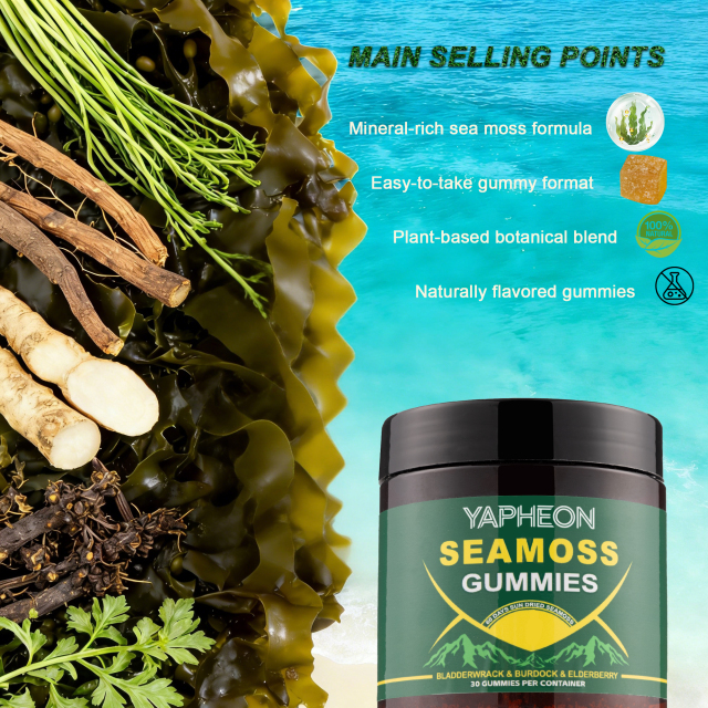 Private Label 60 Days Sun-Dried Seamoss Gummies for Immune & Digestive Support,MY SHOP,Private Label 60 Days Sun-Dried Seamoss Gummies for Immune & Digestive Support