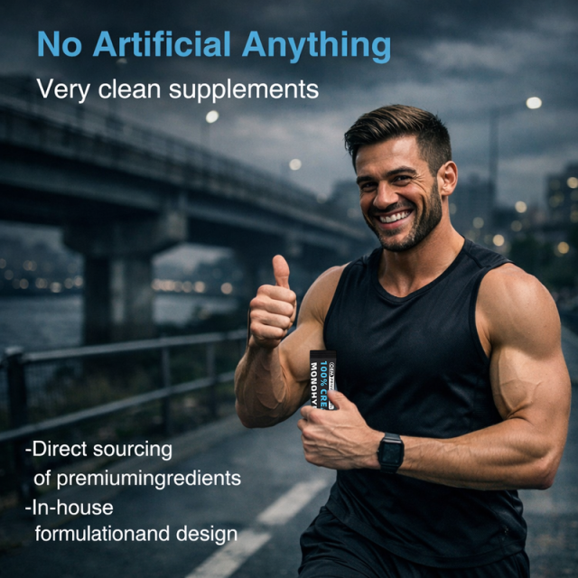 OEM 100% Private Label Creatine Monohydrate Powder Packets — Pure Protein & Creatine Supplement Supporting Muscle Growth and Strength Recovery,MY SHOP,OEM Supplyment