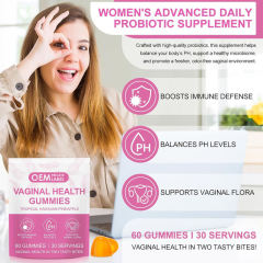 Feminine Balance Probiotic Gummies – Pineapple Flavor,MY SHOP,Women's Multivitamin Gummies