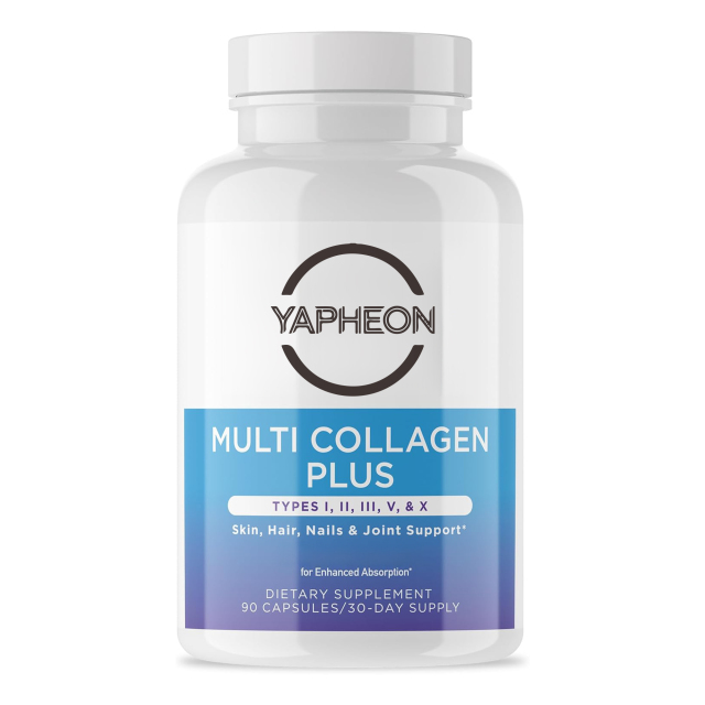 OEM Multi Collagen Plus Capsules - Types I II III V X with BioPerine, 90 Capsules,MY SHOP,OEM Supplyment