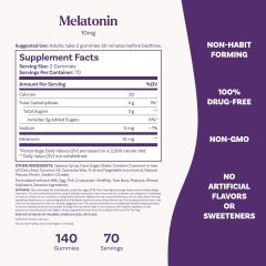 OEM Melatonin 10mg Gummies, Strawberry Flavor, 140 Count,MY SHOP,OEM Melatonin 10mg Gummies, Strawberry Flavor, 140 Count