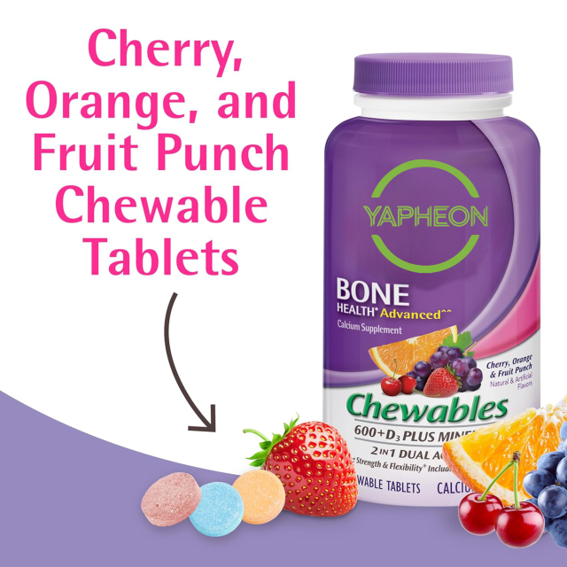 OEM Sugar-Free Bone Health Advanced Calcium Chewables 600mg + D3 150 Tablets,MY SHOP,OEM Sugar-Free Bone Health Advanced Calcium Chewables 600mg + D3 150 Tablets