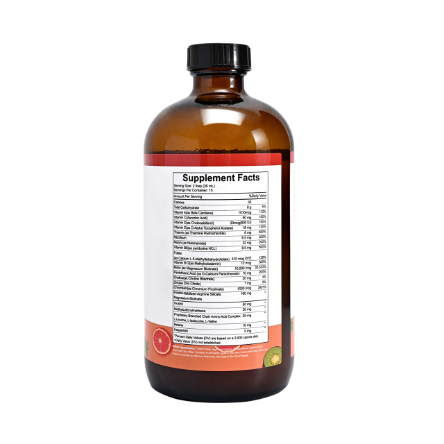 Liquid Multivitamin with Hair Growth Support,MY SHOP,Liquid Multivitamin with Hair Growth Support