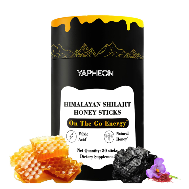 OEM Himalayan Shilajit Honey Sticks 400mg Pure Shilajit Resin with Natural Honey and Saffron On The Go Energy Support Fulvic Acid Supplement 30 Gluten Free Sticks,MY SHOP,OEM Supplyment