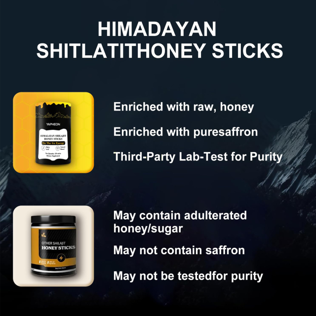 OEM Himalayan Shilajit Honey Sticks 400mg Pure Shilajit Resin with Natural Honey and Saffron On The Go Energy Support Fulvic Acid Supplement 30 Gluten Free Sticks,MY SHOP,OEM Supplyment