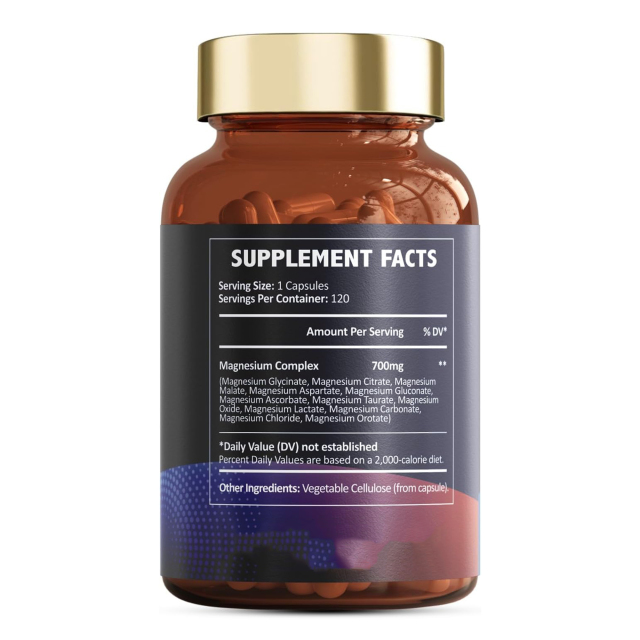 YAPHEON Magnesium 12-in-1 Complex Capsule,MY SHOP,12-in-1 Magnesium Complex - OEM Supplement Manufacturer