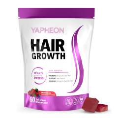 YAPHEON Hair Growth Soft Chews Gummies,MY SHOP,YAPHEON Hair Growth Soft Chews Gummies