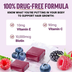 YAPHEON Hair Growth Soft Chews Gummies,MY SHOP,YAPHEON Hair Growth Soft Chews Gummies