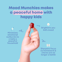 OEM Kids Mood & Focus Gummies with Saffron Passion Flower St Johns Wort and GABA Natural Berry Flavor Sugar Free Calming Support for Emotional Balance and Attention 60 Vegan Gummies,MY SHOP,OEM Supplyment