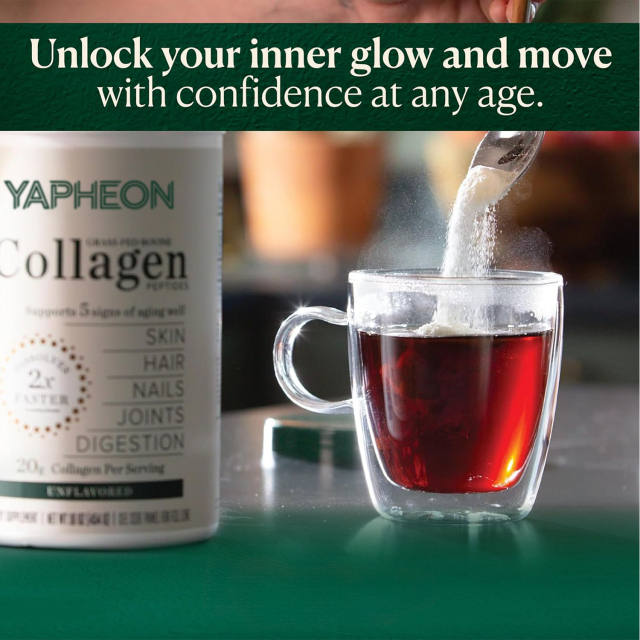 YAPHEON Grass-Fed Bovine Collagen Peptides Powder,MY SHOP,YAPHEON Grass-Fed Bovine Collagen Peptides Powder