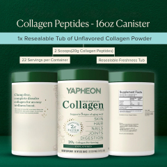 YAPHEON Grass-Fed Bovine Collagen Peptides Powder,MY SHOP,YAPHEON Grass-Fed Bovine Collagen Peptides Powder