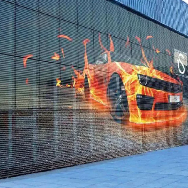 P15.6 LED Grille Screen - Outdoor LED Screen Supplier