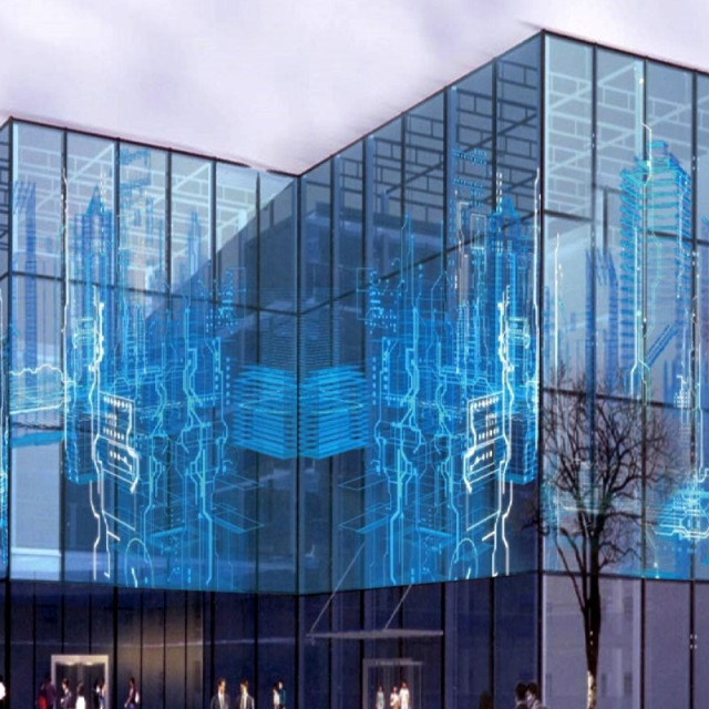 P15.6 LED Grille Screen - Outdoor LED Screen Supplier