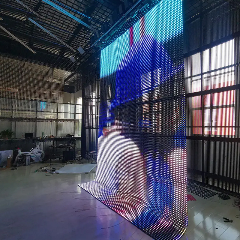 Y30 LED Mesh Screen - Outdoor LED Screen Manufacturer