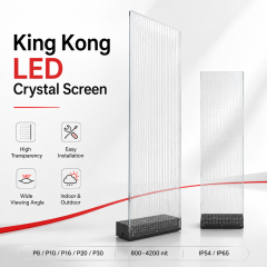 King kong LED crystal screen - Custom LED Screen Manufacturer