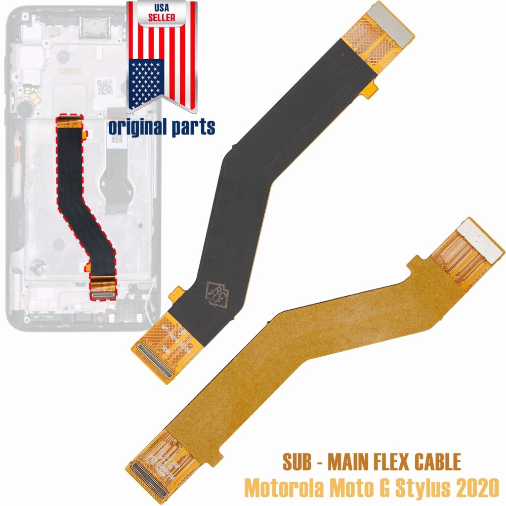 Genuine SUB MAIN Motherboard Flex Cable For Motorola Moto G Stylus 2020 XT2043