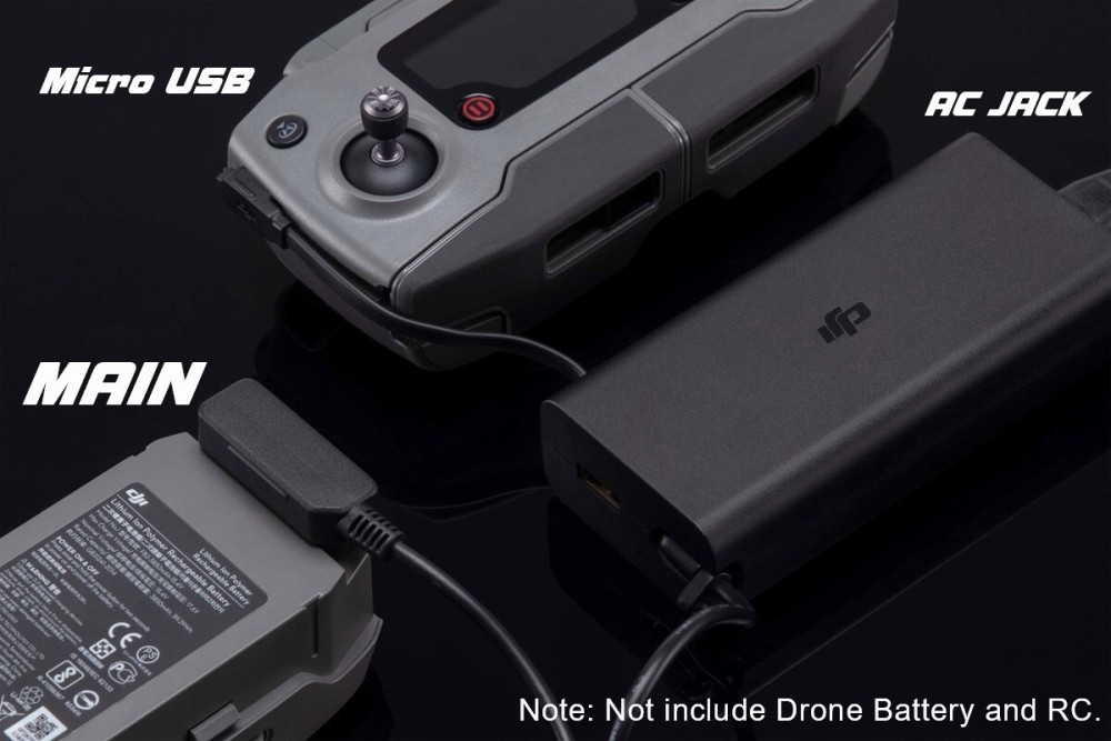 GENUINE OEM 60W Fast AC Battery Charger F2C60 For DJI Mavic 2 Pro / Mavic 2 Zoom