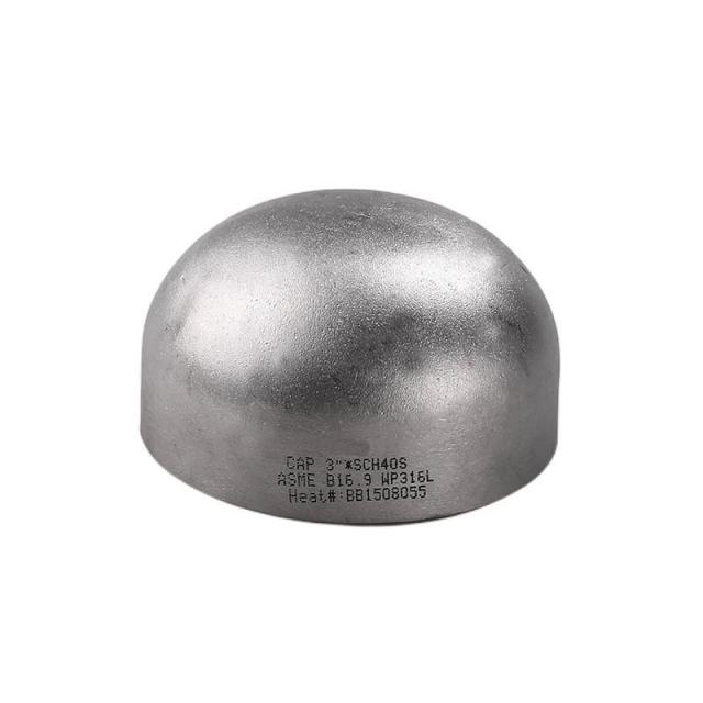 Stainless Steel Butt Weld Pipe Cap | ASME B16.9 Pipe End Cap Manufacturer