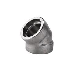 Edelstahl-45-Grad-Schweißmuffenbogen (ASME B16.11)