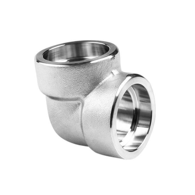 不锈钢高压90°承插焊弯头 ASME B16.11